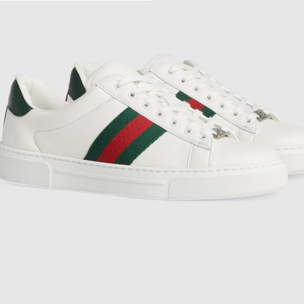 Gucci WOMEN'S GUCCI ACE SNEAKER WITH WEB 36